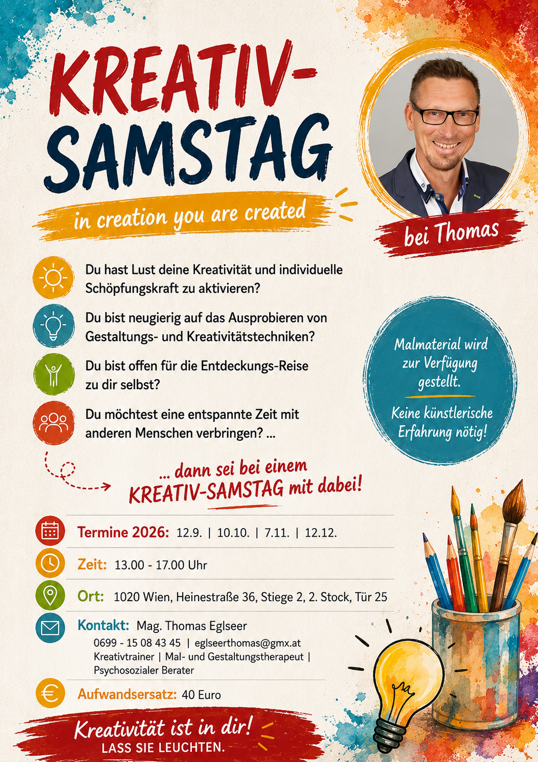 Kreativ-Samstag